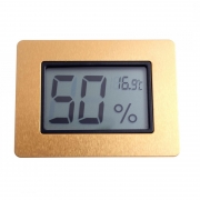 Гигрометр - Термо 596-521g (золото)